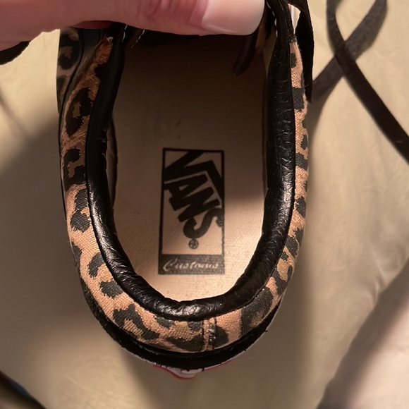 Vans Old School Custom Design - cheetah print with hot pink - Picture 5 of 6